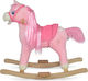 Cangaroo Rose Schaukelspielzeug Pferd Rosa