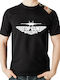 Top Gun Maverick T-shirt σε Μαύρο χρώμα