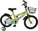 ForAll God War 16" Kids Bicycle BMX Green