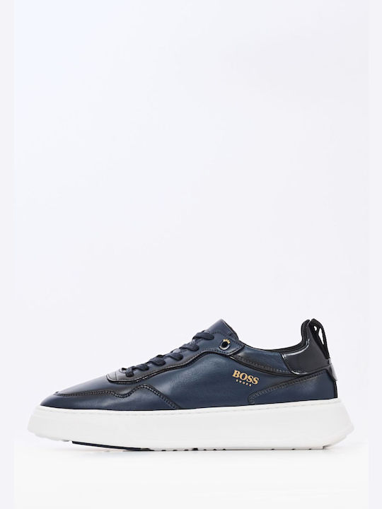 Boss Shoes Casual U430 Ανδρικά Sneakers Μπλε