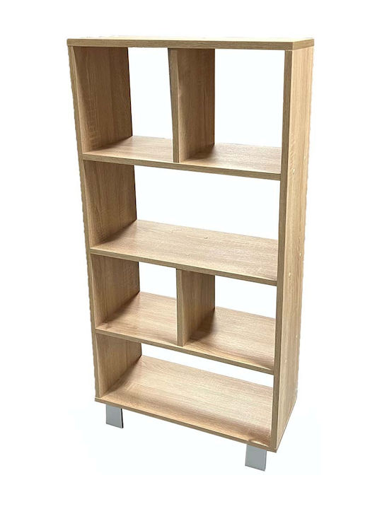 Bookcase 6 seats Sonoma π55χβ25χυ123cm