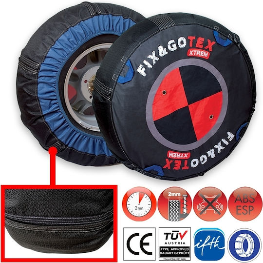 Fix&Go Tex Xtrem Α-V Αντιολισθητικές Χιονοκουβέρτες Φορτηγού 2τμχ