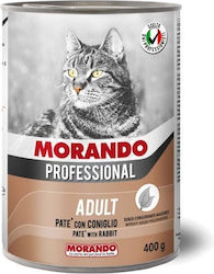 Morando Professional Wet Food for Cats In Can with Rabbit 1pc 400gr