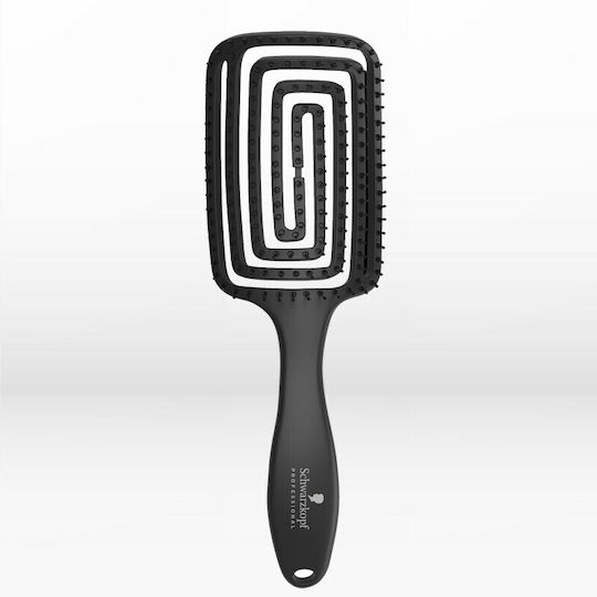 Schwarzkopf Detangling Βούρτσα Μαλλιών Μαύρη