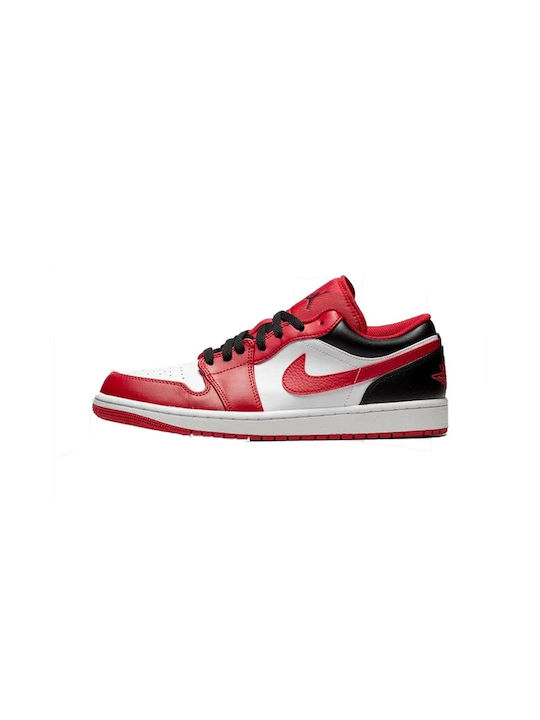 Jordan Air Jordan 1 Low Ανδρικά Sneakers White / Gym Red / Black