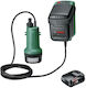 Bosch GardenPump 18V-2000 Αντλία Ακαθάρτων & Ομβρίων Υδάτων 18V 1x2.5Ah 06008C4202