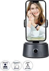 GloboStar 86005 Mobile Phone Stand with Face Detection in Black Colour