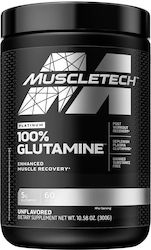 MuscleTech Platinum 100% Glutamine 300gr Unflavoured