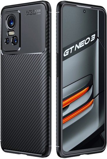 Ancus Autofocus Shock Proof Back Cover Silicone Black (Realme GT Neo 3)