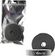 Volte-Tel Cable Management Self-Adhesive Hook & Loop Tape Gray 25mmx10m 1pcs