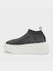 Mada Γυναικεία Slip-On Γκρι
