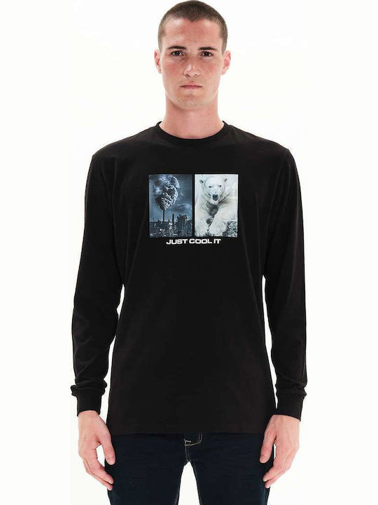 T-shirt Μαύρο