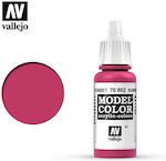 Acrylicos Vallejo Model Model Making Paint Sunset Red 17ml VAL70802 70802