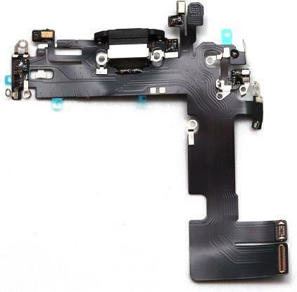 Kabel mit Anschluss zum Aufladen in Schwarz Farbe für iPhone 13.