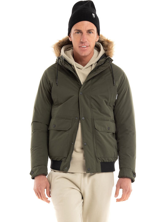 Winter Jacket Bomber Khaki