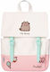 Grupo Erik Pusheen Rose Collection Ghiozdan De Școală Primară De Spate Cu Husă Pentru Sticlă De Apă Roz 14 Litri 30 X 11 X 38 Cm