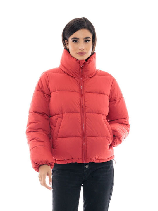 Biston Women's Short Puffer Jacket for Winter C...