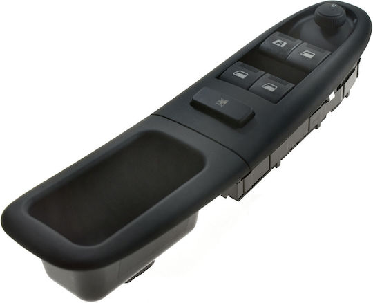 Electric Life Διακόπτης Παραθύρων Αυτοκινήτου για Peugeot 406 25pin Μαύρο