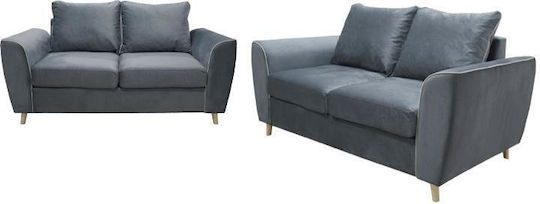 Set de Sufragerie Caen 3-Seater & 2-Seater Gri