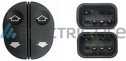 Electric Life Διακόπτης Παραθύρων Αυτοκινήτου για Ford Fiesta / Ka / Transit 8pin Μαύρο