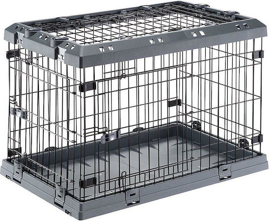 Ferplast Superior 105 Wire Dog Cage Medium Black 107x77x73.5cm