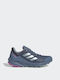 Adidas Terrex Trailrider Γυναικεία Αθλητικά Παπούτσια Trail Running Wonder Steel / Magic Grey Met / Pulse Lilac