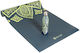 Gaiam Sets Cool Exercise Mat Yoga Grey & 500ml Bottle (173x61x0.4cm)