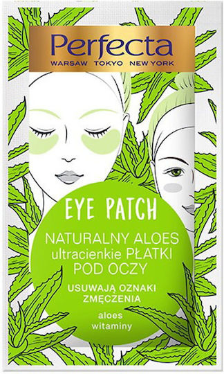 Perfecta Ultra Thin Gesichtsmaske für die Augen für Revitalisierung / Feuchtigkeitsspendend 2Stück
