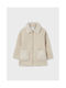 Mayoral Kids Coat Long Beige