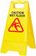 Sidirela Slippery Floor Warning Sign