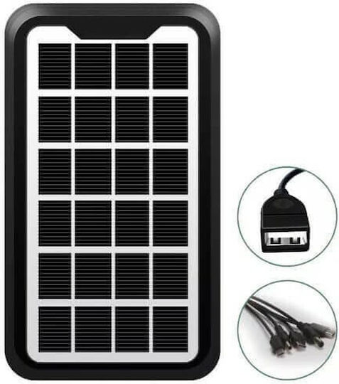 GD-10Xx Panou Solar Încărcător 3W cu Ieșire USB pentru Dispozitive Portabile