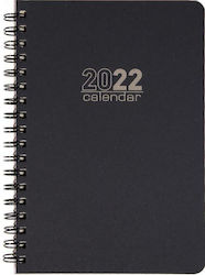 Diary 2025 spiral 21x29 Ekdosis black