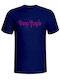 Sol's T-shirt Navy Μπλε Βαμβακερό