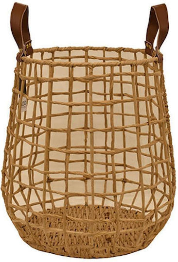 Atmosphera Dekorativer Korb Korbweide mit Griffen Braun 27.5x27.5x36cm
