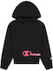 Kids Sweatshirt with Hood Black