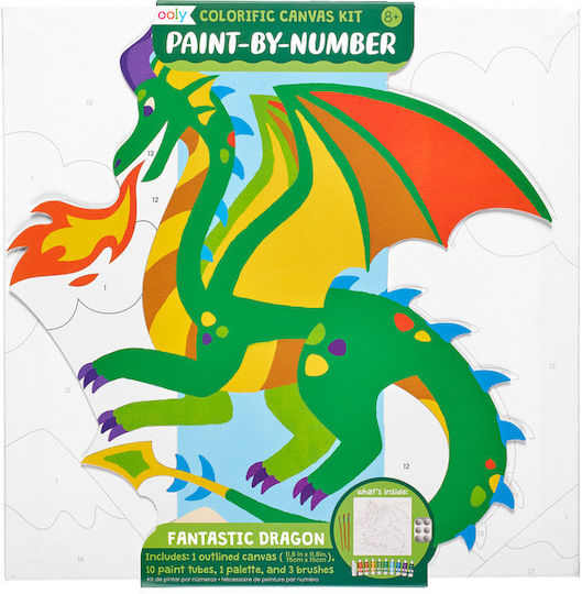 Ooly Painting Fantastic Dragon for Children Aged 8+
