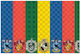 Procos Harry Potter Hogwarts House Τραπεζομάντηλο για Party Harry Potter Χάρτινο 180x120cm 93367