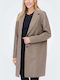 Only Women's Midi Coat with Buttons Caribou