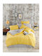 Mc Decor Dream Set Coverlet Single Cotton Yellow 160x240cm 2pcs