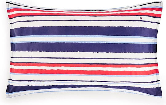 Tommy Hilfiger Surf Club Wave Μαξιλαροθήκη Πολύχρωμη 50x80εκ.