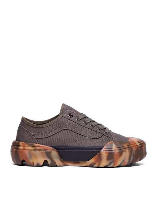 Vans Old Skool Tapered Flatforms Sneakers Γκρι