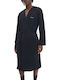 Calvin Klein Men's Winter Pajama Robe Black