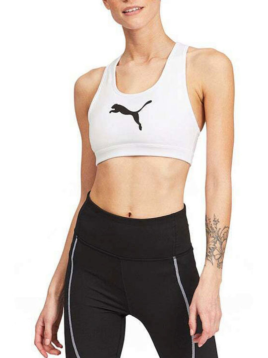 Puma Women's Sports Bra without Padding White