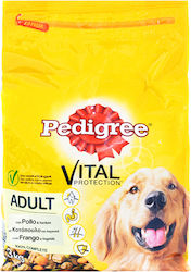 Pedigree Vital Protection 3kg Ξηρά Τροφή για Ενήλικους Σκύλους με Κοτόπουλο / Λαχανικά