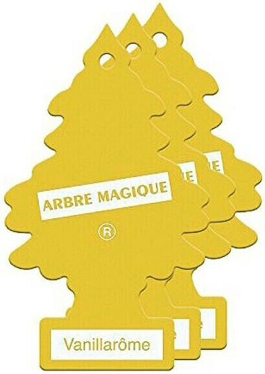 Arbre Magique Cartelă Aromatică Agățătoare Mașină PER90517 Vanilie 3buc