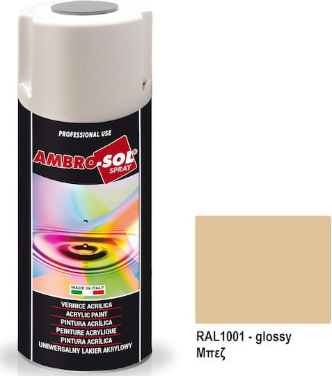 Ambro-Sol Spray Farbe Acryl Beige RAL1013 400ml