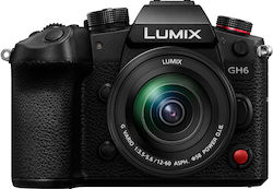 Panasonic Lumix GH6 Mirrorless Camera Micro Four Thirds (4/3") Kit (G Vario 12-60mm F3.5-5.6 Asph. Power OIS) Black