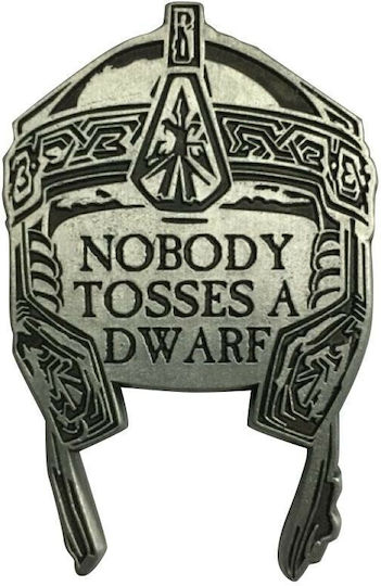FaNaTtik Abzeichen Gimlis Helm Pin Der Herr der Ringe 1τμχ