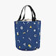Bartuggi School Insulated Hand Lunch Bag 5lt Blue 18 x 18 x 21cm