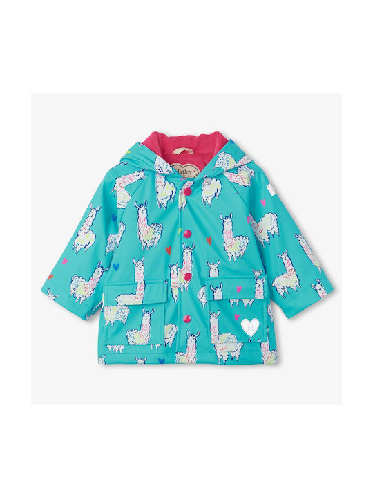 RAINCOAT ΑΔΙΑΒΡΟΧΟ AQUA "ADORABLE ALPACAS" HATLEY